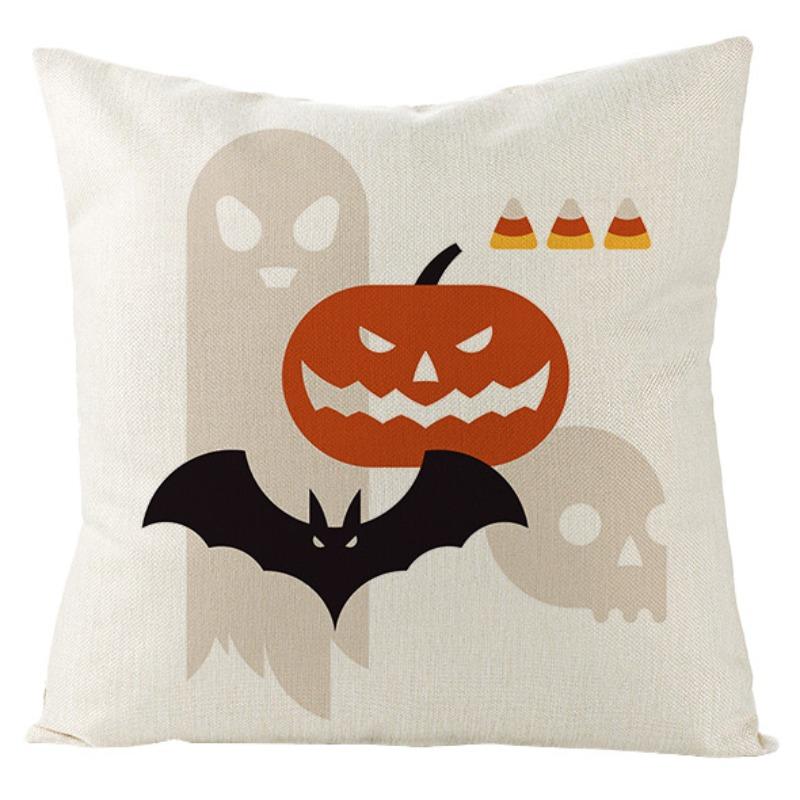 New Halloween Throw Pillow Cover Nordic Festival Home Decor Sofa Cushion Cover