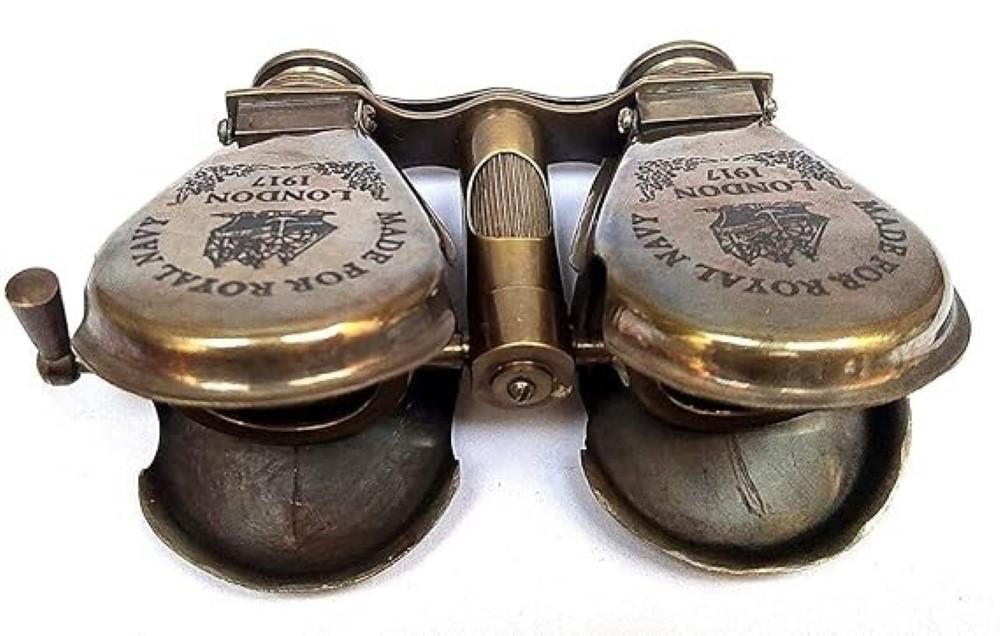 Mosiężna Luneta Projektancka Morska Vintage Prezent Antyczny Prezent na Halloween