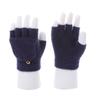 Plush Touchscreen Gloves Warm Flip Cover Gloves Outdoor Half Finger Gloves  For Women Men