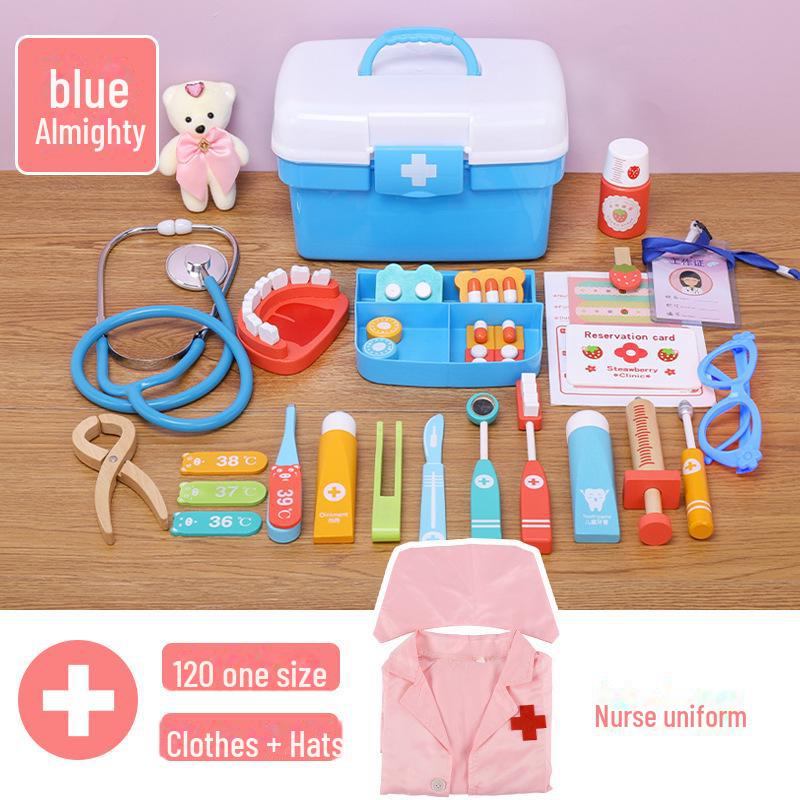 

Деревянный детский медицинский симулятор: Набор для игры в доктора и стоматолога