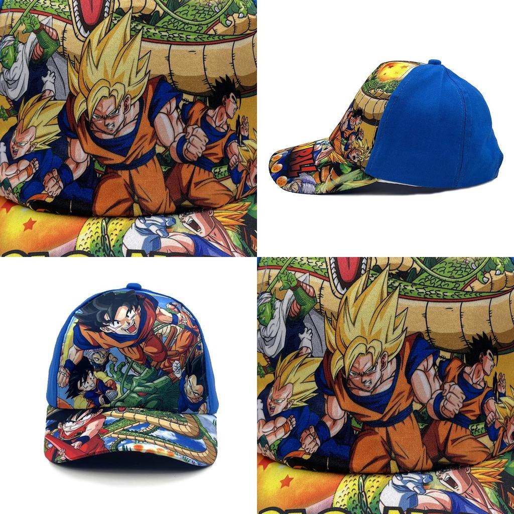 Dragon Ball Kids Baseball Cap With Sunproof Waterproof Breathable For Summer Play