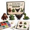 DIY 3D Tiere Perlenstickerei Set Komplette Zubehörteile Perlenstickerei Bastelset Perlenstickerei Bastelset für Teenager Mädchen Frauen Enthusiasten