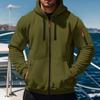 Fashion Casual Autumn and Winter Hat Sweater Zipper Long Sleeve Men's and Women's Same Style Sweatshirt Running Training Outdoor Warm Fitness Jacket