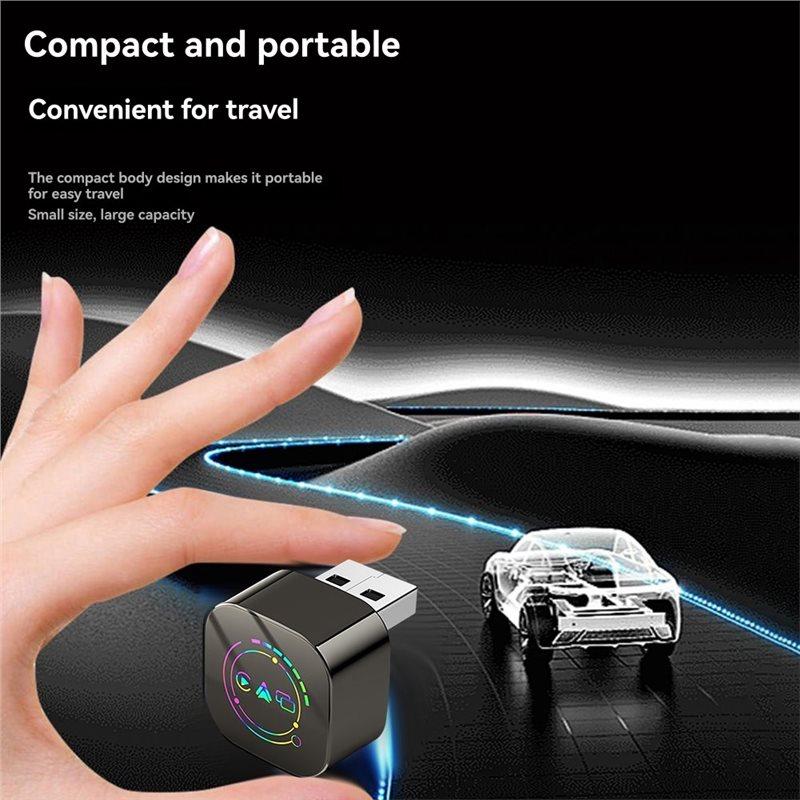 ABUO-3In1 Wireless Carplay Android Auto Smart Carplay Box USB Dongle Adapter Plug Play Wired Carplay To Wireless Airplay