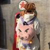 Buriburizaemon Shinchan Crayon Waniyama San Cute Plush Backpack Doll Handbag
