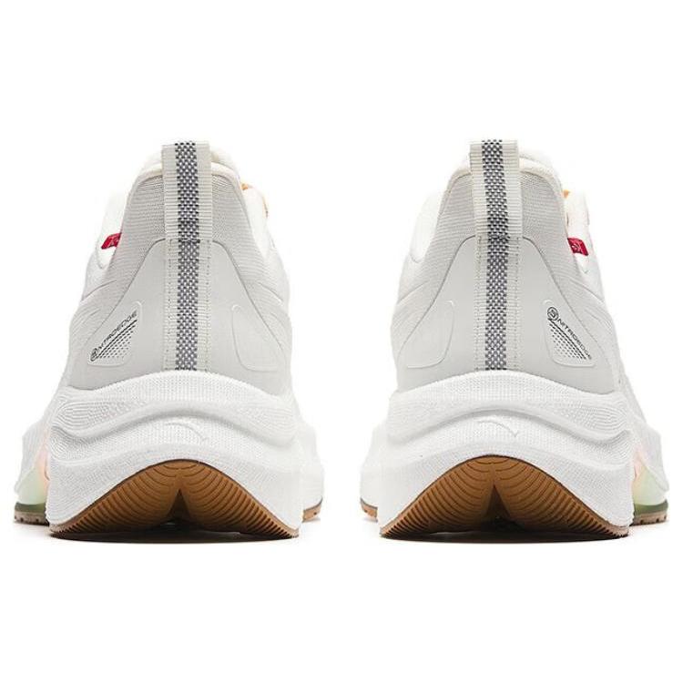 New Anta Rocket 5.0 Anti Slip Wear Resistant Low Top Running Shoes Men's White 112345523-1