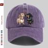 Gorra de Béisbol Estampada con Patrón de Corazón y Perro con Lindo Diseño de Mascota Sombrero para el Sol Cómodo y Ligero Correa Ajustable Fashio
