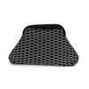 2025 Versatile Striped Knitted Handbag: Cloud Design, Large Capacity, Color Block, Daily Use.
