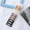 Milk Coffee Colored Square Hairpin for Women - Sweet Side Bangs Clip, Japanese & Korean Geometric All-Match Bangs BB Hair Accessories