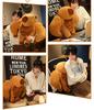 Internet Celebrity Muscular Capybara Plush Doll – Cute Ugly Pillow Gift