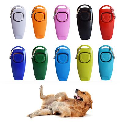 Haustier Katze Hund Training Clicker Kunststoff Hund Klicken Trainer Tragbare Hilfs Einstellbare Sound Schlüsselanhänger Hund Liefert