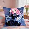 Alien Stage Mizi Anime Girl Pink Cushion Cover Square Short Plush Pillow Case Living Room Sofa Home Decor Funda X
