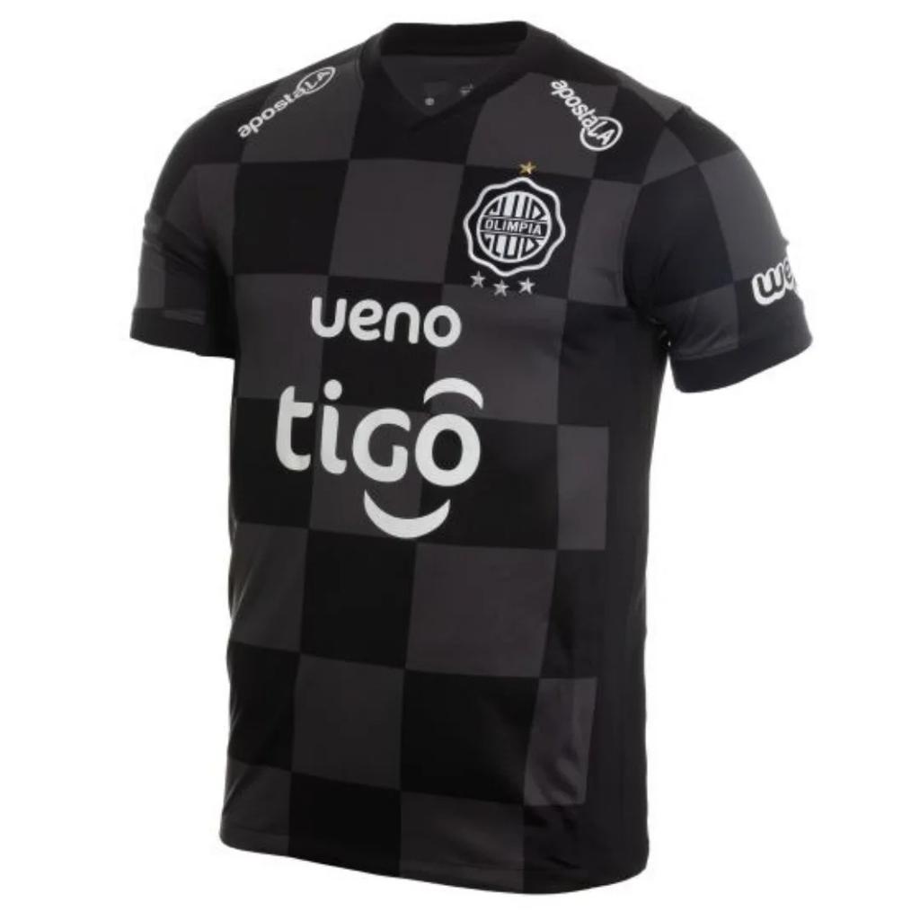 25-26 Olimpia Asuncion Heimfußballtrikot Trainingsset Sommer Sport Schnelltrocknendes Herren-T-Shirt Kinderkleidung T-Shirt Damen Trikot