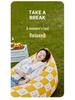Portable Foldable Inflatable Sofa for Camping and Music Festivals - Quick Inflate In One Minute