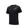 Simple Letter Comfortable Versatile Round Neck Breathable Casual Short Sleeve T-Shirt Men Tops Basic-Black 152535112-5