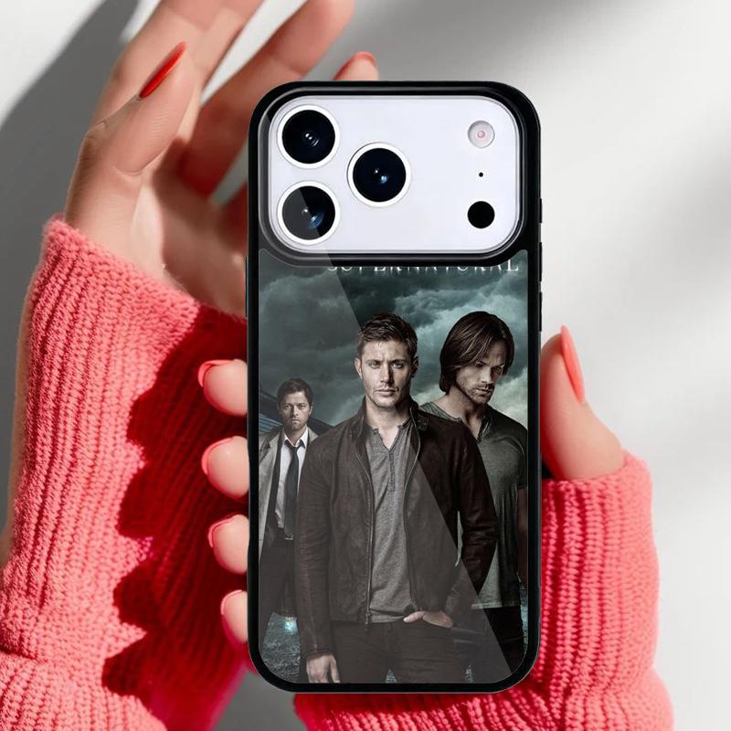 

Supernatural logo on wood Phone Case for iPhone 17 Air 16e 15 14 13 Pro Max Back Cover for 12 11 Pro Coque iPhone 14 Pro