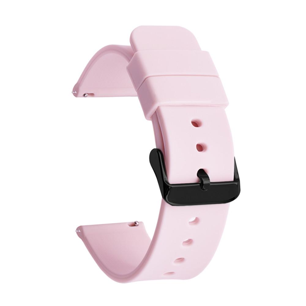 Samsung Huawei Silicone Waterproof Smartwatch Strap with Quick Release (14-24mm)