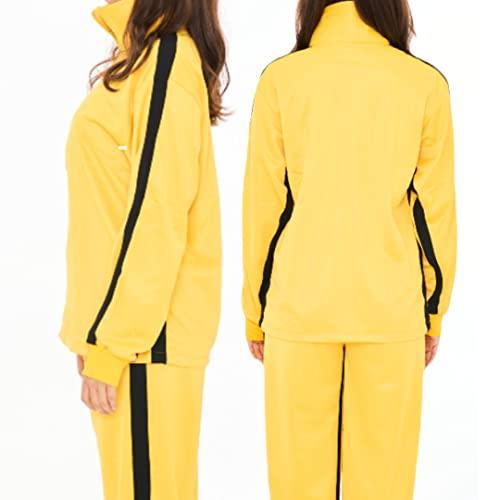 [kitamurasyokai] Tracksuit, Separate Yellow Jersey, Kill Bill, Bruce Lee, Game of Death, Training Wear (Size M)