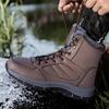 Men Fashion Winter Sneakers Snow Boots Waterproof Super Warm Men's Shoes Outdoor Male Work Hiking Jogging Plush Boots Size 39-48