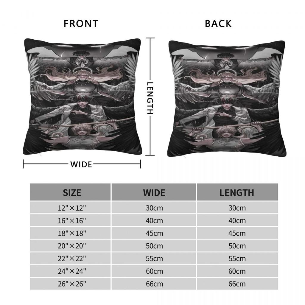Novel Omniscient Reader Viewpoint Pillowcases Merchandise Cushion Cover Throw Pillow Cover Home Decoration Square Multiple Sizes