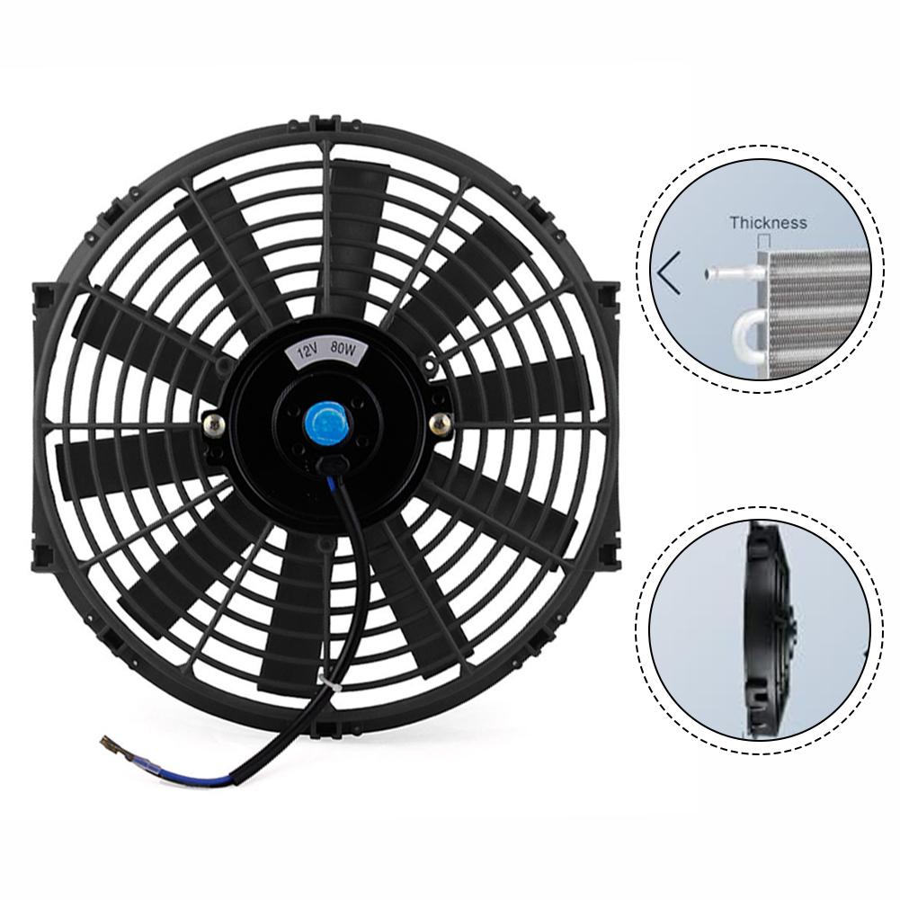 As Shown In The Figure Electric Radiator Fan Easy Installation Radiator Fan Radiator Cooling System Easy Installation Kit