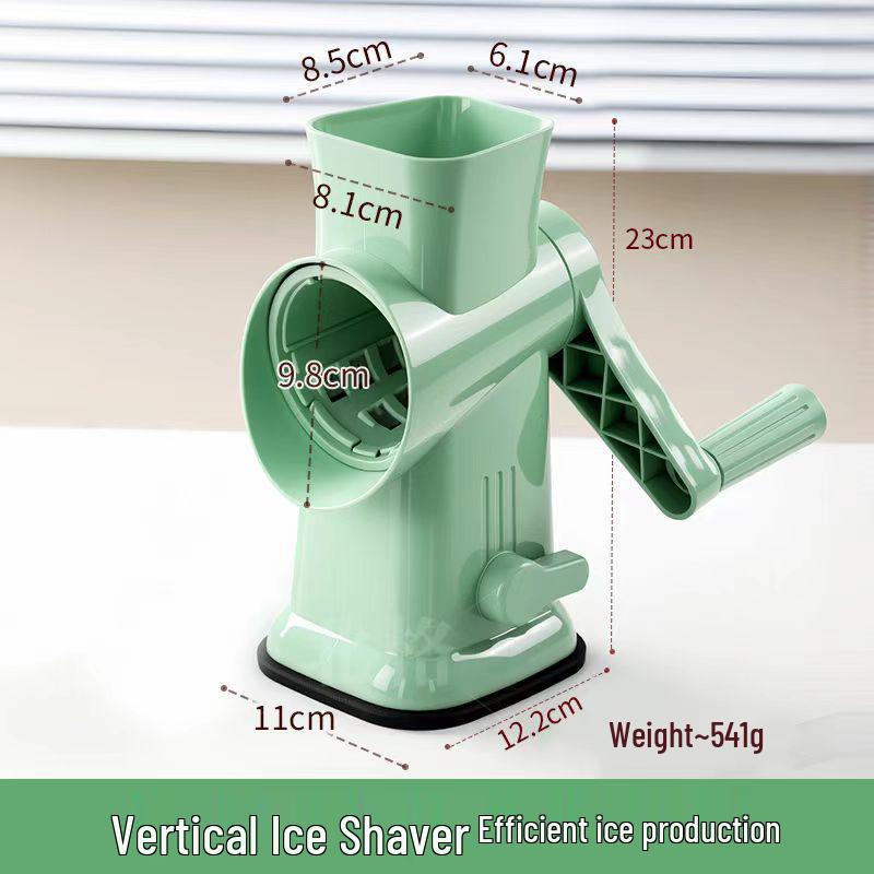 

Ручная бритва для льда: Компактный, неэлектрический аппарат для приготовления пушистого льда для домашнего использования или для торговой точки.