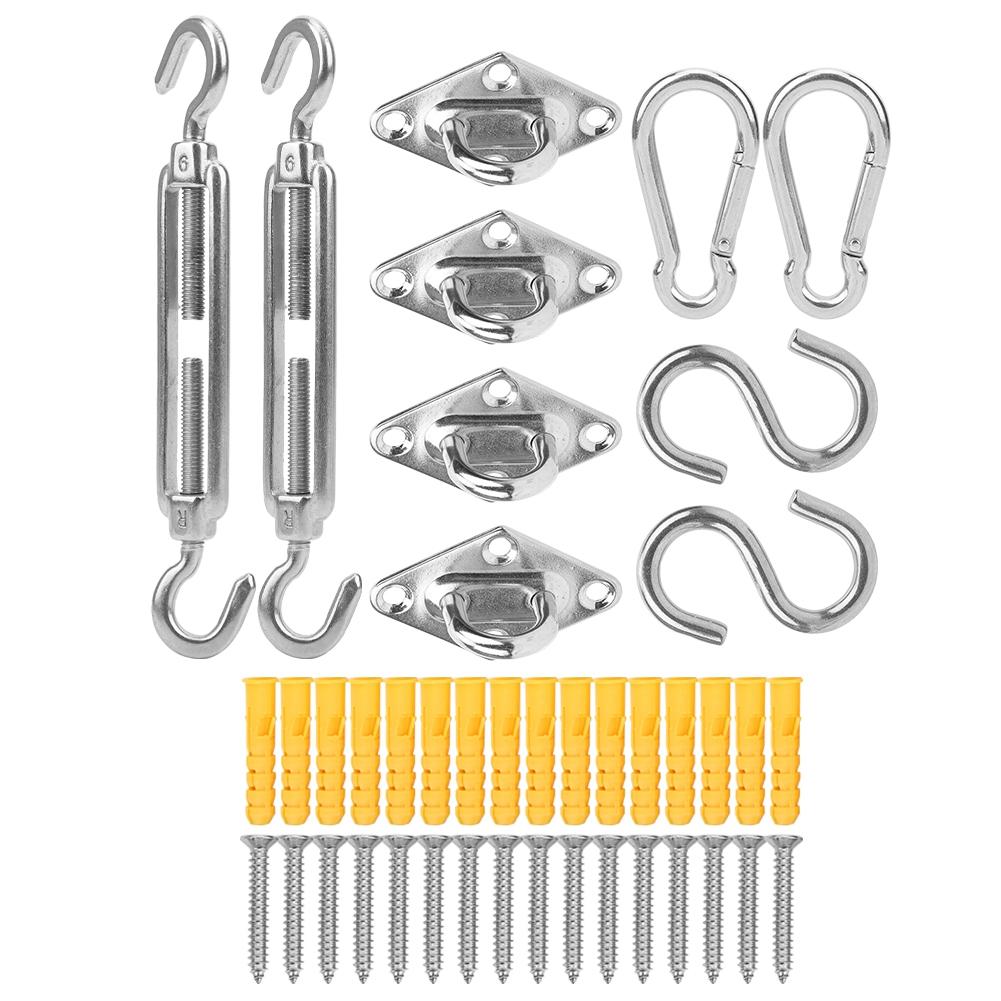 Stainless Steel Boat Awning Hardware Fitting Rhombus Buckle Spring Hook Accessories