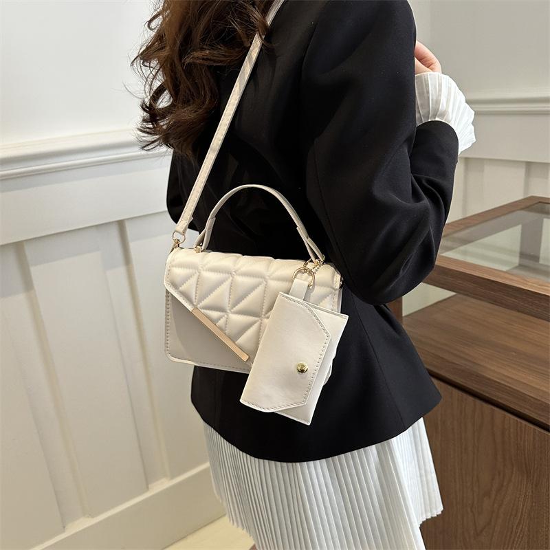 New Summer Simple and Fashionable Shoulder Bag Simple and Fashionable Crossbody Bag Trendy Casual Retro Handbag