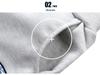 Men's M-8XL Stand Collar Sweatshirt Set: Trendy Korean Style for Teens and Couples In Autumn/Winter