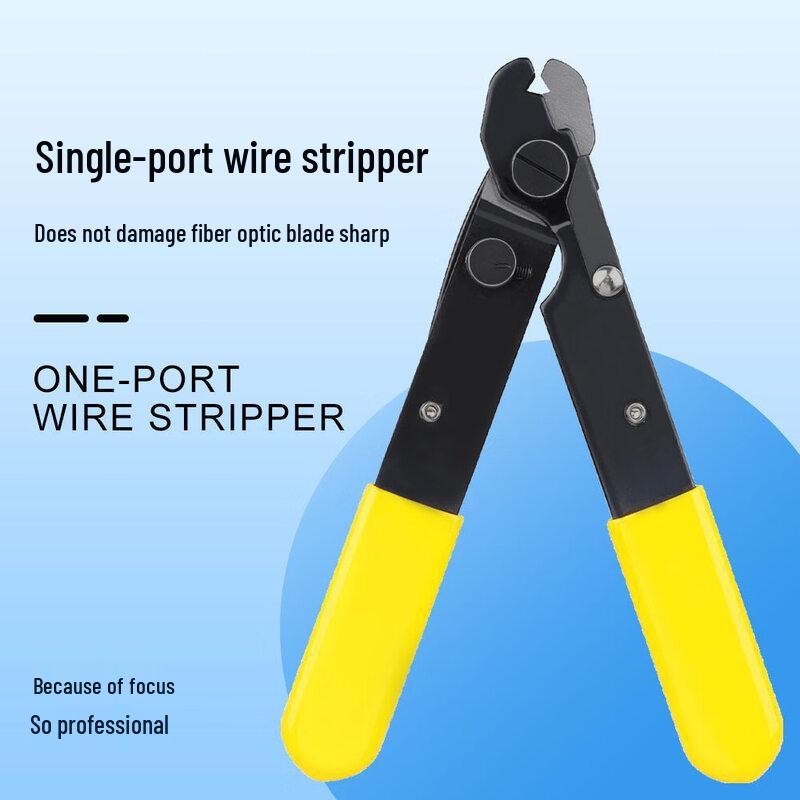 Single-Port Fiber Optic Stripper
