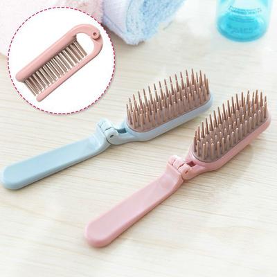 1PCS Fashion Professional Haar Kamm mit Reise Tragbare Falten Haar Bürste Kompakte Taschenformat Geldbörse Reise Haar Kamm