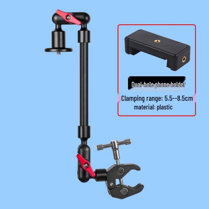 Crab Claw Clamp with Magic Arm for Photography