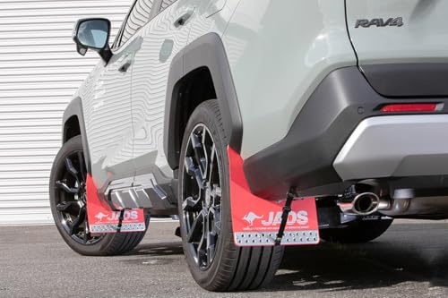 JAOS Mudguards III Front Set Red for Toyota RAV4 Adventure (50 Series) B621125F