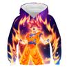 3-12Y Girls Anime Top Long Sleeve Kids Boys Dragon Ball Z Graphic Autumn Child Sweatshirt Hoodies Spring Children's Soft Clothes