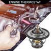 No.2550023010 Car Thermostat for Hyundai Elantra 1996-2012 for Kia Optima 2008-2015 / Inner Engine Coolant Thermostats/Durable Metal / 1 Pcs Silver