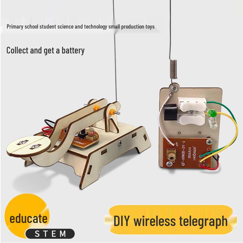 

Children’s DIY Science Experiment Kit: Build a Wireless Telegraph DIY Wireless Telegraph - Basic Version