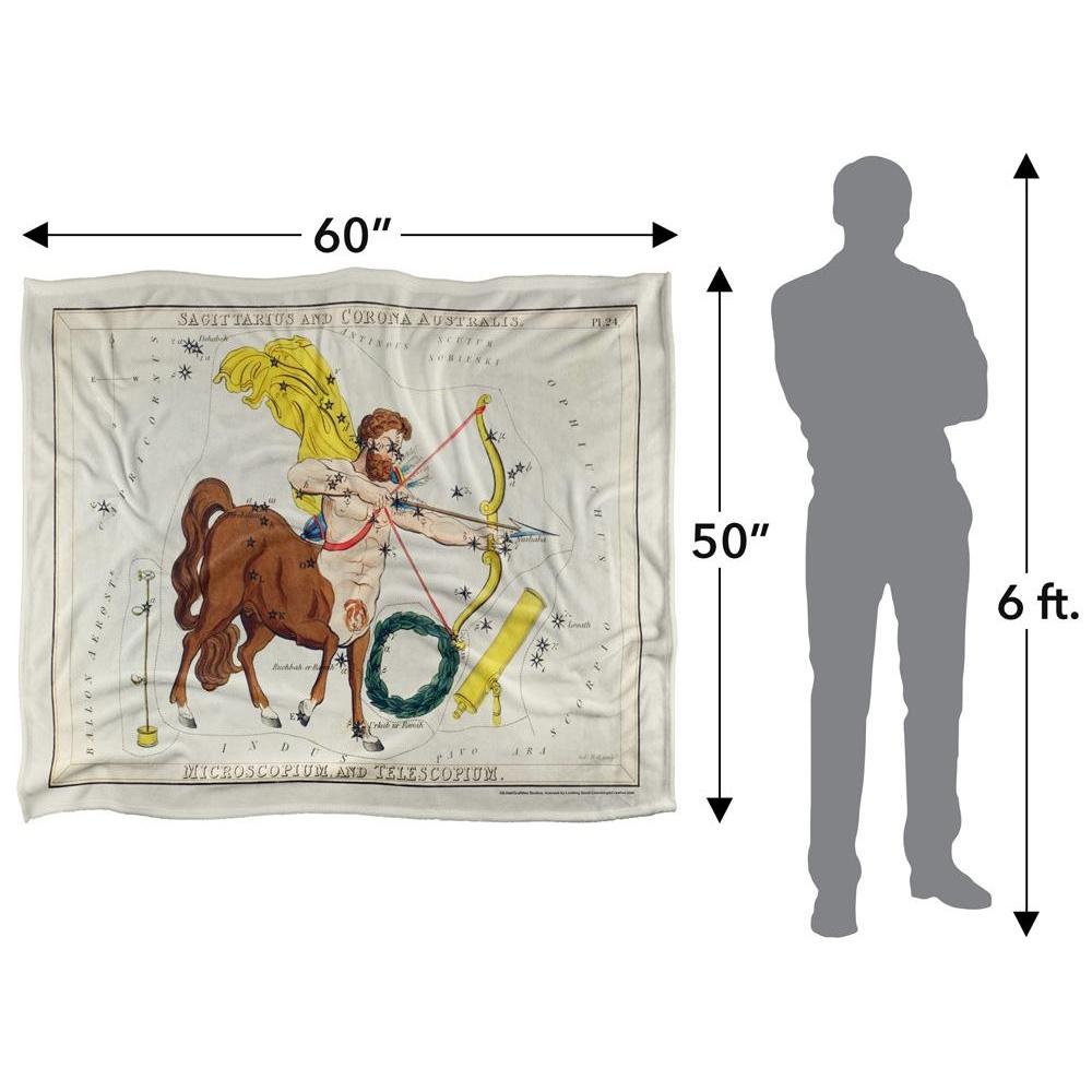 Graffitee Studios Vintage Sagittarius Supersoft Blanket
