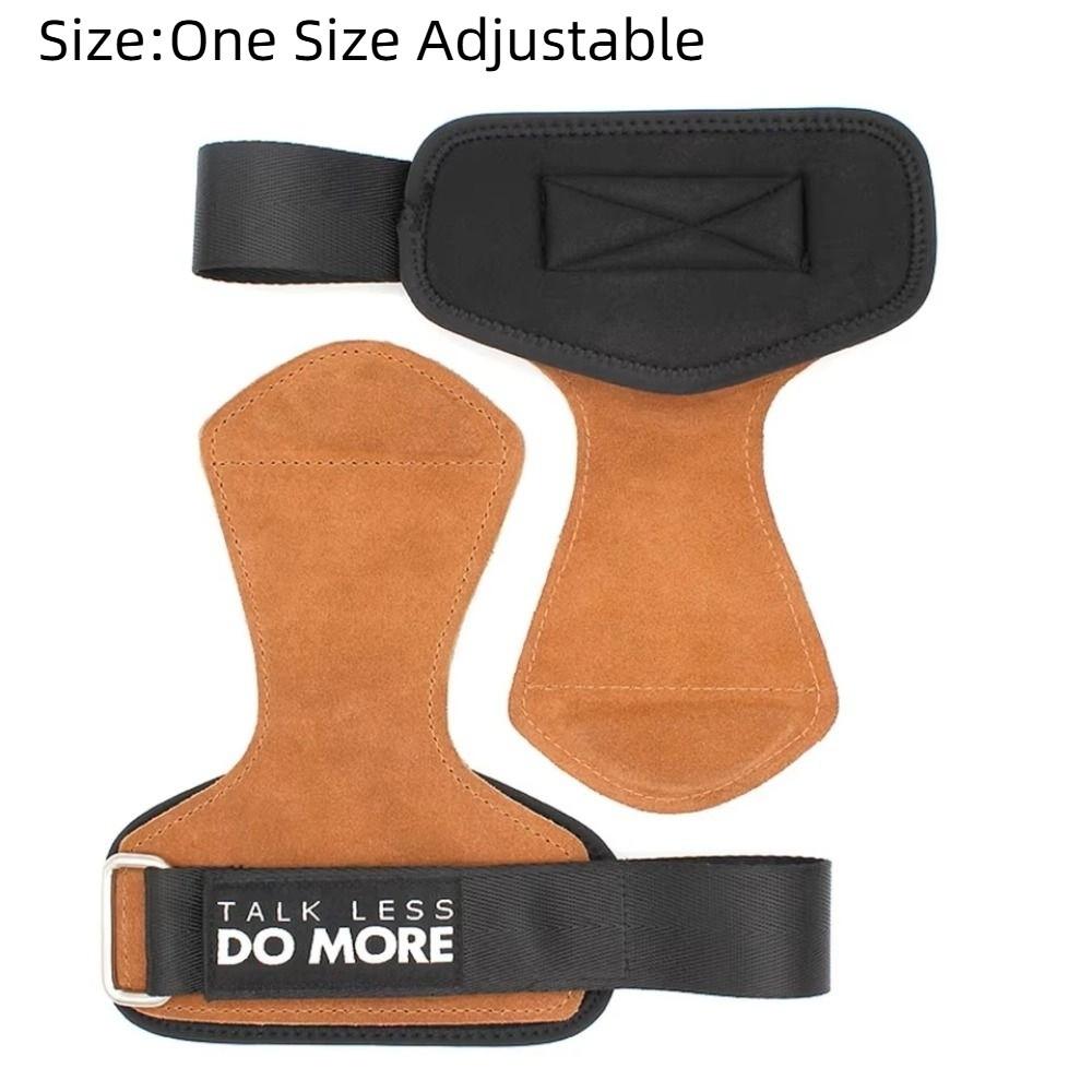 1 Pair Talk Less Do More Sports Wrist Pads Thicken Deadlift Power Straps  Gym/Fitness