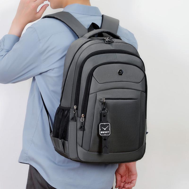 Sac à dos pour homme haut de gamme, polyvalent et minimaliste - Durable et élégant pour le travail, les voyages et les ordinateurs portables