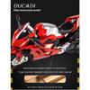 1/12 Ducati Panigale V4S Model Alloy Motorcycle Diecast Computer Desktop Ornaments Trendy Display Gift for Friend Kids Toys