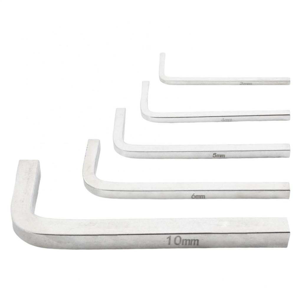 L Shape Square Wrench Chromium Vanadium Steel Square Head
