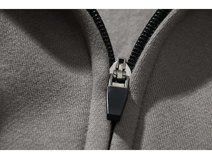 FOG ESSENTIALS Reflective Unisex Hooded Sweatshirt - Loose Fit Autumn/Winter Cardigan