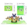 1pc of Butterfly Flower Pop-up Greeting Card, for Mother's Day, Father's Day, Valentine's Day, Anniversaries, Happy Birthdays