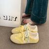 Korean Version of Yellow Forrest Gump Training Shoes Women's Shoes 2025 New Spring Thin-soled Lightweight Casual Sports Shoes Ins Tide