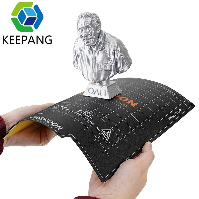 Build Plate Magnetic Heatbed 180 235 310 mm 3D Printer Hot bed Sheet A+B Soft Magnet Build Plate For KP3S KP5L Ender 3