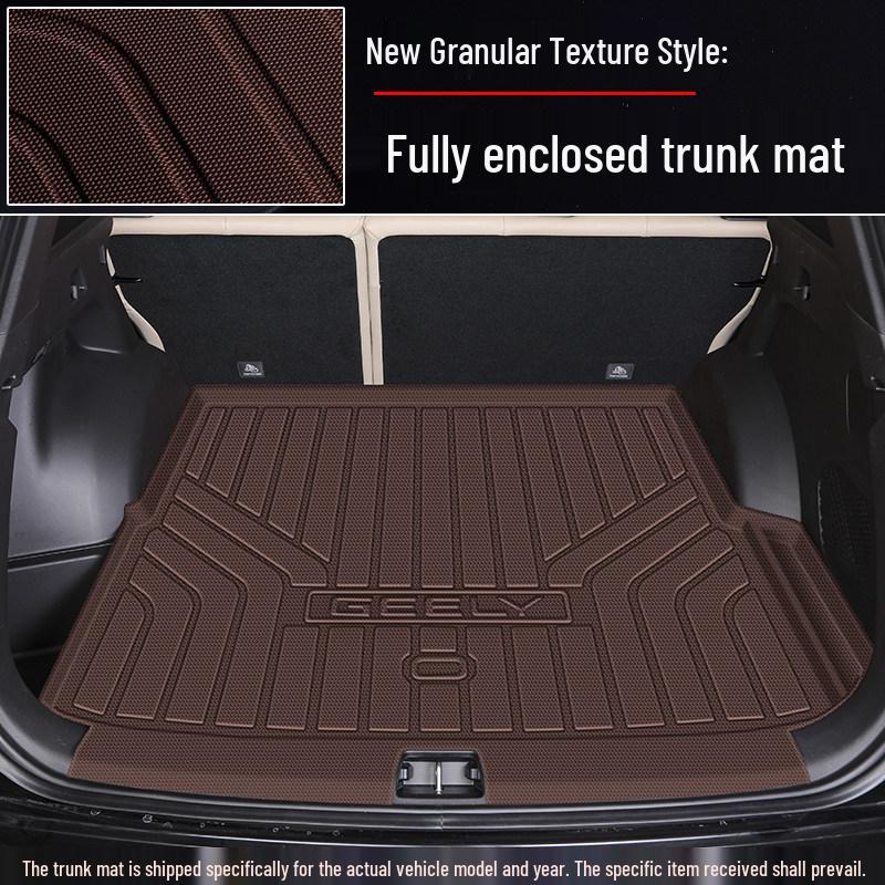 2026 Geely Xingyue L Waterproof Trunk Mat for 24-25 Models, TPE Material Geely Xingyue L 2021-2024