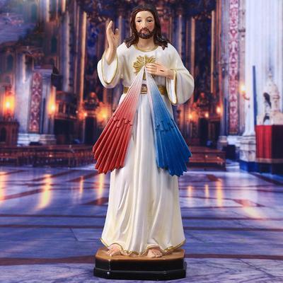 Jesus Figures Sacred 3D Classic Religious Collectibles Desk Jesus Figurines for Thanksgiving Birthday Party Offices Home Living