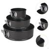 Springform Pan Stainless Steel Baking Tin Cake for Party Wedding 12 18 24cm