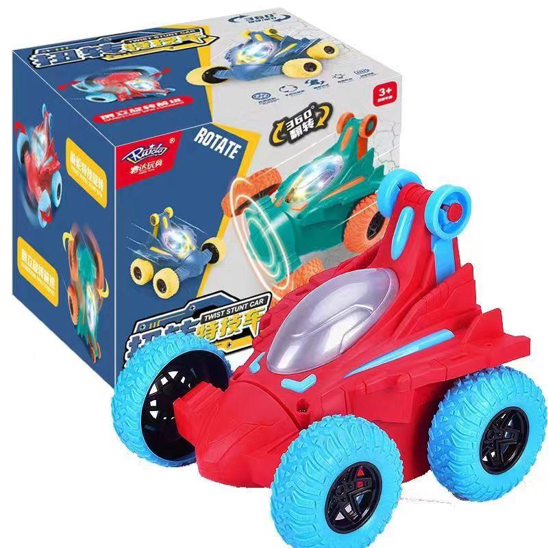 Electric Toy Stunt Car with Light and Music Special Effect Dump Truck Toy Vehicle