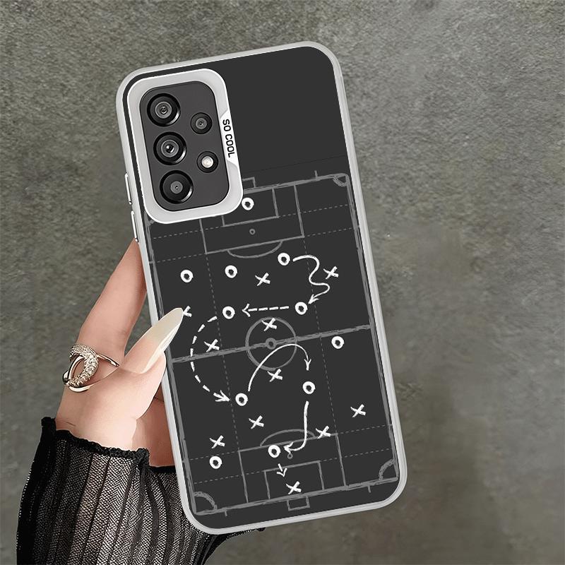 

Football Soccer Tactics Time Shockproof Phone Case for Samsung A17 A16 A15 A14 A37 A57 A36 A56 A26 A35 A55 A25 A34 A54 A24 A13 A Samsung A17